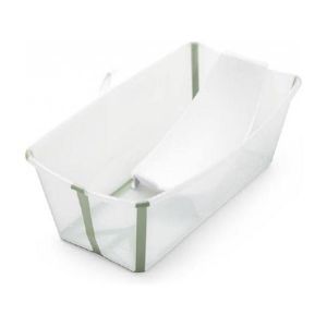 Baignoire pliante flexi bath® xl grande taille transparent vert (transparent green)