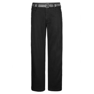 Pantalon Livr&eacute; avec ceinture assortie Roger Kent Noir