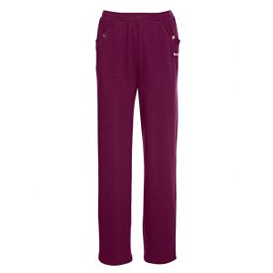 Pantalon de loisirs à broderie décorative Harmony Fuchsia