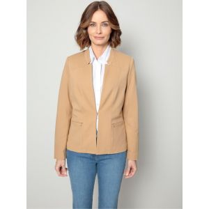 Veste en jersey extensible Paola Beige