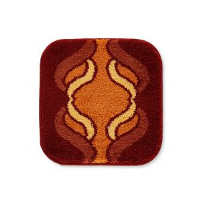 Tapis WC sans d&eacute;coupe Branovi Grund Brique/Orange
