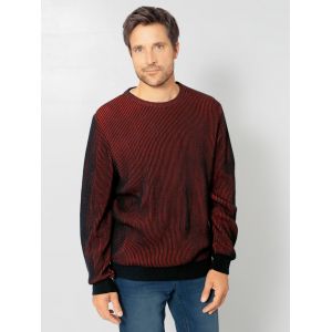 Pull-over Roger Kent Orange fluo/Marine