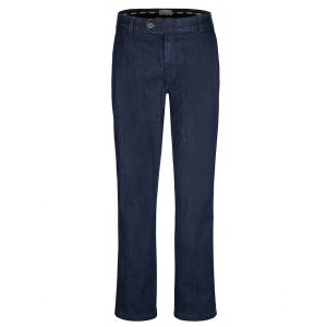 Jean sans pinces &agrave; ceinture &eacute;lastique Roger Kent Dark blue