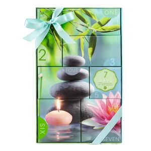 Coffret "7 jours de bien-être" 7 x emballés individuellement dans un superbe coffret cadeau Accentra Multicolore