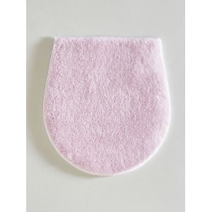 Housse d'abattant WC Messina Uni Grund Rose