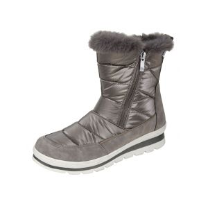 Bottines Membrane Tex d&eacute;perlante Caprice Gris argent&eacute;