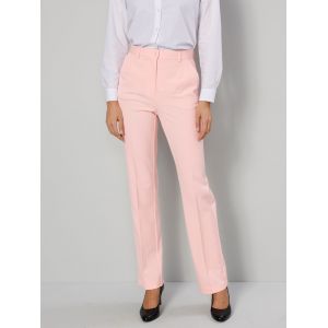 Pantalon à pli permanent Paola Rose clair