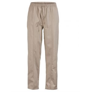 Pantalon &agrave; taille extensible avec cordon de serrage Roger Kent Sable