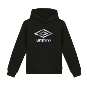Sweat &agrave; capuche UMBRO enfant - noir