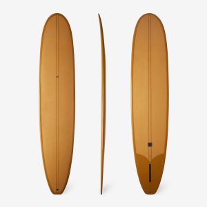 Planche longboard surf 9', 900 Classique orange ( sans ailerons )