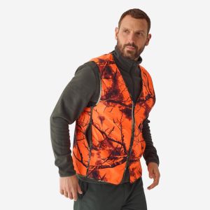 Gilet chasse compact silencieux treemetic fluo - SOLOGNAC