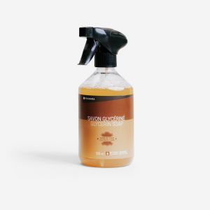Savon glyc&eacute;rin&eacute; pour cuir &eacute;quitation en spray Cheval et Poney - 500 ml