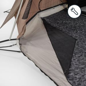 TAPIS DE SOL - PI&Egrave;CE D&Eacute;TACH&Eacute;E POUR LA TENTE TIPI 5.2 POLYCOTON