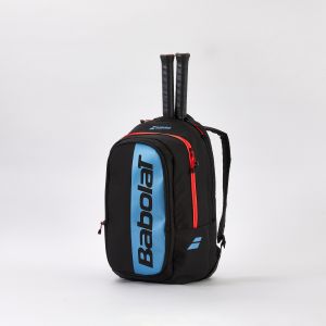 Sac &agrave; dos de tennis - Babolat court hero 30 L noir et bleu