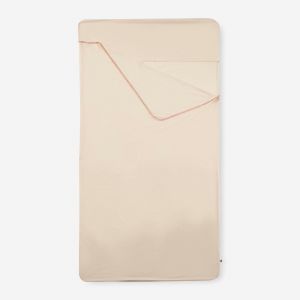 Drap de sac de couchage en coton, confort - QUECHUA