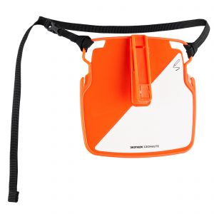 Kit de 10 balises de course d'orientation avec poin&ccedil;on int&eacute;gr&eacute;