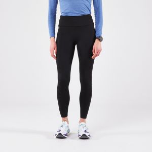 Legging de running chaud femme - KIPRUN Run 100 Warm Noir - KALENJI