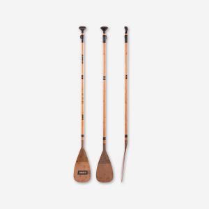 Pagaie JOBE Bambou Classic SUP Paddle 2 Partie réglables 180-220cm - JOBE