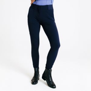 Pantalon équitation Be You Femme - 500 marine - FOUGANZA