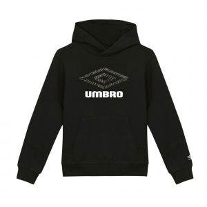 Sweat &agrave; capuche UMBRO enfant - noir
