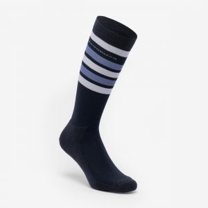 Chaussettes équitation adulte 100 Bleu Comète - FOUGANZA