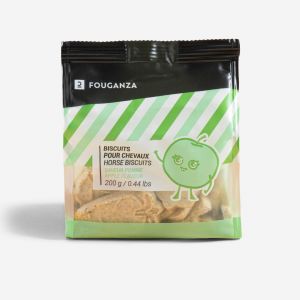 Biscuits &eacute;quitation Cheval et Poney - Fougacrunch pomme 200g