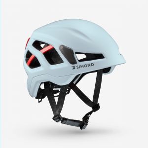 CASQUE D'ESCALADE ET D'ALPINISME - EDGE BLANC/ROUGE - SIMOND