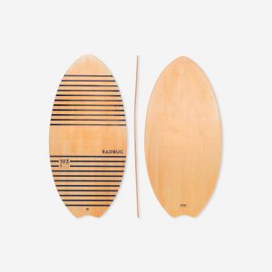 Skimboard 100 bois adulte