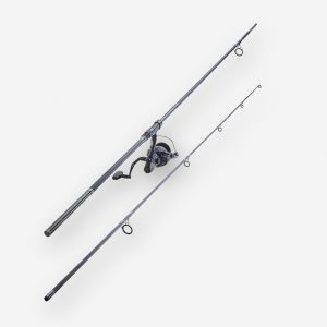 Ensemble canne et moulinet pêche de la carpe Xtrem 500 12 pieds - CAPERLAN