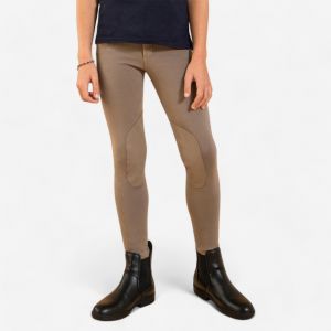 Pantalon &eacute;quitation basanes Enfant - 140 marron