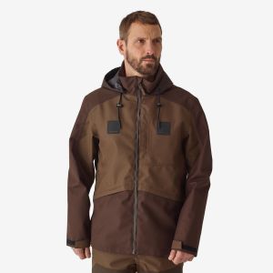 Veste de chasse renfort bois 500 bicolore