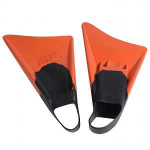 Palmes bodyboard RIP asym&eacute;triques orange noir - RIP