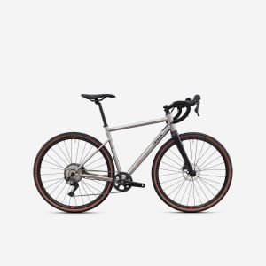 VELO GRAVEL TRIBAN GRVL 900 HOMME Cadre Titane - TRIBAN