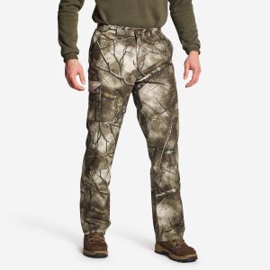 PANTALON CHASSE CHAUD IMPERMÉABLE 100 TREEMETIC - SOLOGNAC