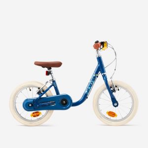 VELO ENFANT 2EN1 DRAISIENNE 3-5 ANS 14 pouces - DISCOVER 900 Bleu - BTWIN