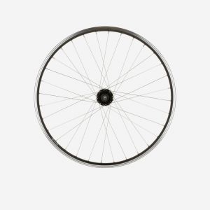 ROUE VTT AVANT 26" DOUBLE PAROI FREINAGE DISQUE/V-BRAKE ET ATTACHE RAPIDE - ROCKRIDER