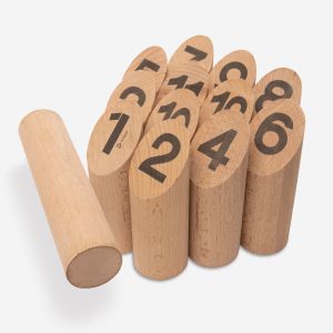 JEU DE QUILLES FINLANDAISES COMPACTES - DECATHLON