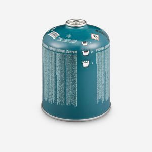Cartouche de gaz &agrave; vis 450 grammes pour r&eacute;chaud de camping et de bivouac