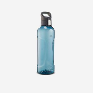 Gourde rando MH500 bouchon ouverture rapide 1,2 litre plastique (Ecozen) bleu