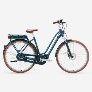 V&eacute;lo de ville &eacute;lectrique Elops 920 E connect LF bleu canard