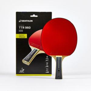Raquette de tennis de table TTR 960 speed ALC 8* ITTF club