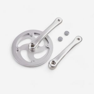 PEDALIER MONO 42T 170M ARGENTE Elops 120E