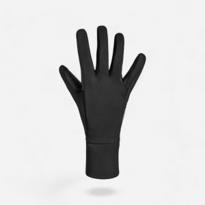 Gants chauds d'&eacute;quitation 100 WARM noir