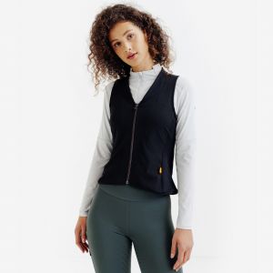 Dorsale d'&eacute;quitation Souple 500 Adulte Noir D3O