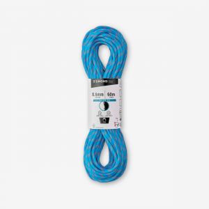 Corde &agrave; double d'escalade et d'alpinisme 8.6 mm x 60 m - rappel 8.6 bleu