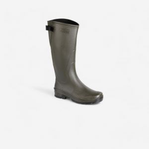 BOTTES DE PLUIE A SOUFFLET imperméables homme GLENARM 500 VERTES - SOLOGNAC