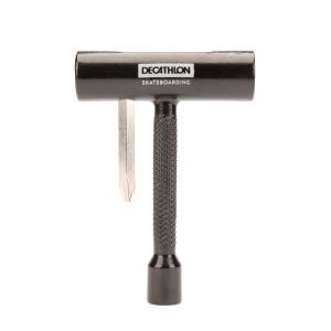 OUTIL DE SKATEBOARD ET LONGBOARD EN METAL TT500 COULEUR NOIRE - DECATHLON