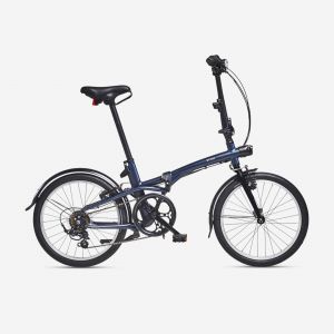 V&Eacute;LO PLIANT FOLD 500 BLEU FONCE
