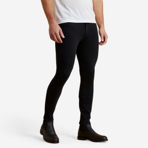 Pantalon &eacute;quitation homme 100 noir