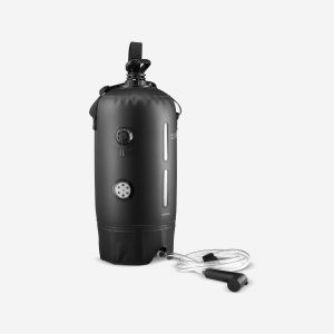 DOUCHE PRESSION SOLAIRE POUR LE CAMPING - 10 LITRES - QUECHUA